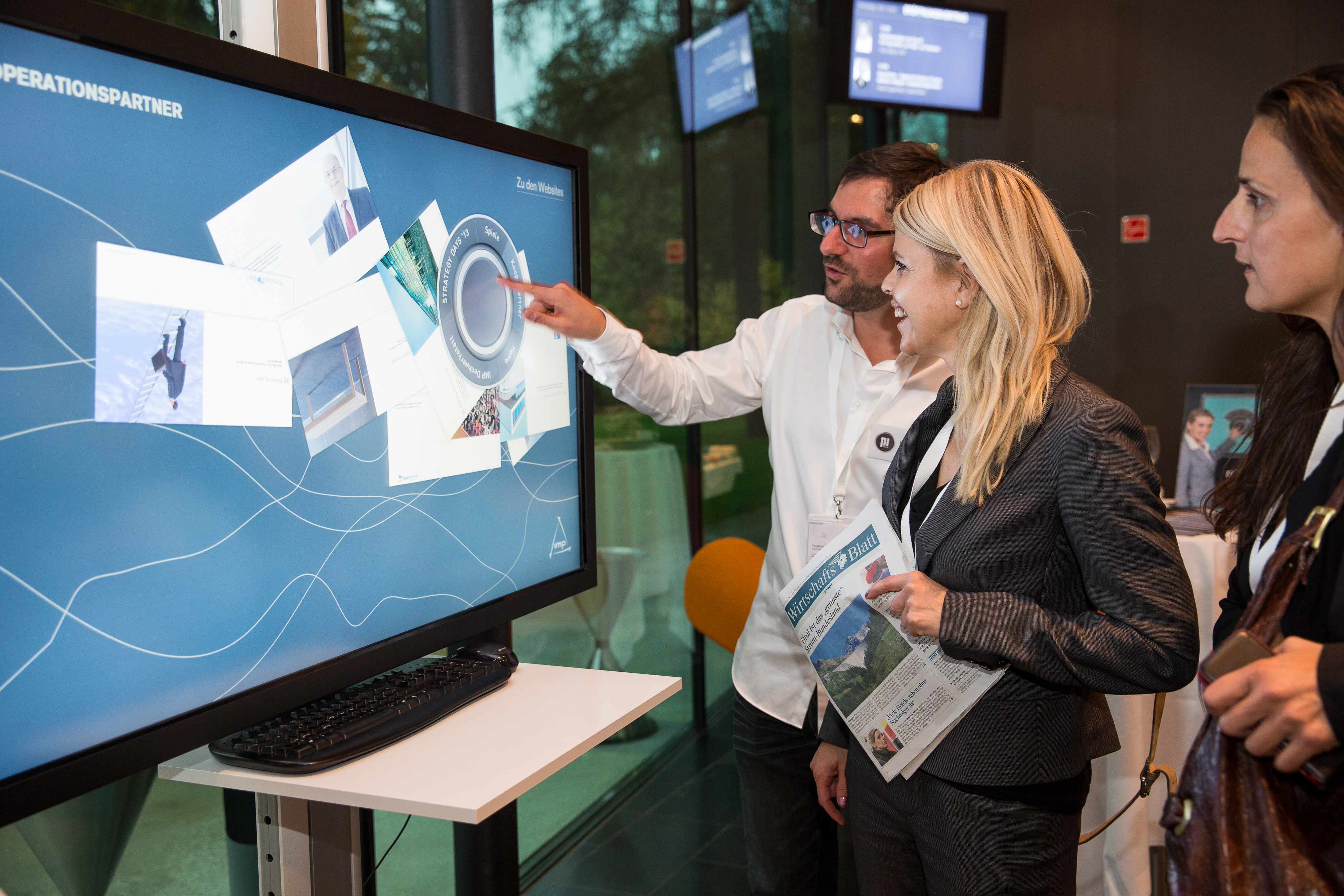 Profitieren Sie von der freien Gestaltung Ihrer p&p MultiTouch&reg; App und leben Sie Ihre Kreativität aus!